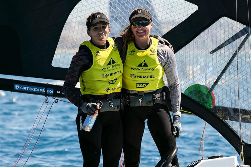 Gold for Grael & Kunze (BRA) in the 49erFX at the 2023 Princess Sofia Regatta - photo © Sailing Energy / Trofeo Princesa Sofía