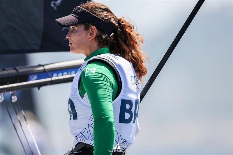 Martine Grael (BRA) - 49er FX -  - Marseille - Paris2024 Olympic Regatta - July 28, 2024 photo copyright World Sailing / Lloyd Images taken at  and featuring the 49er FX class