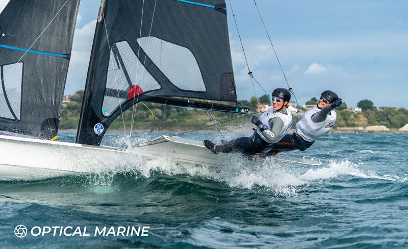 49er FX and 49er UK Nationals 2024 at the WPNSA - photo © Optical Marine / Noah Fitzgerald