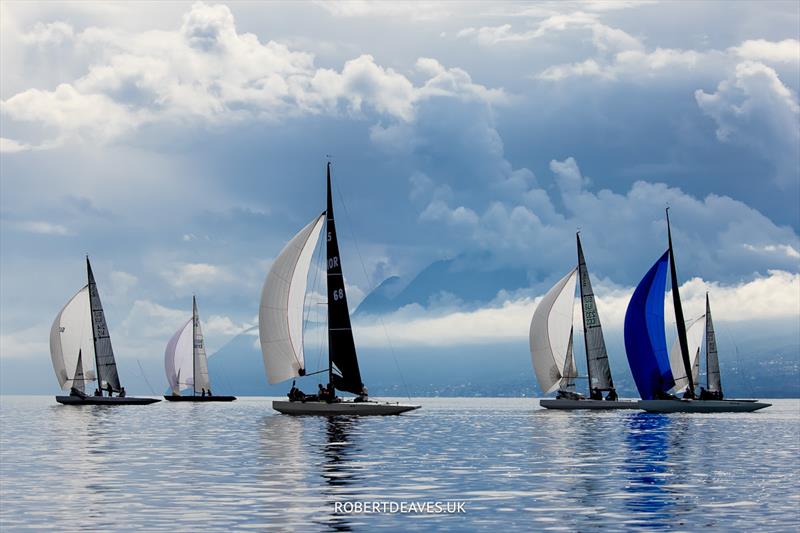 5.5 Metre Swiss Open 2024 Day 2 photo copyright Robert Deaves / www.robertdeaves.uk taken at Société Nautique Rolloise and featuring the 5.5m class