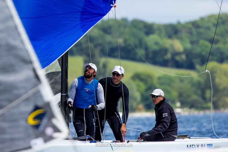 Melx IV - 5.5 Metre Swiss Open 2024 photo copyright Robert Deaves / www.robertdeaves.uk taken at Société Nautique Rolloise and featuring the 5.5m class