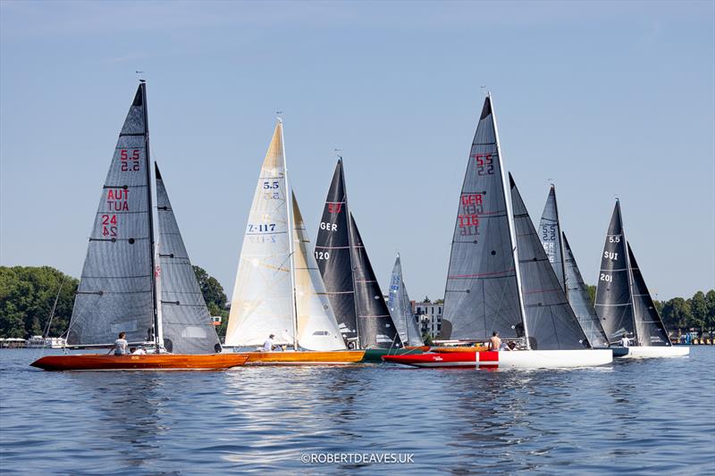 Start of Race 1 - 5.5 Metre German Open - photo © Robert Deaves