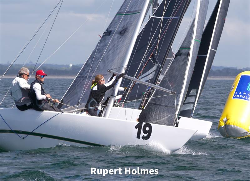 Singora (Hans Köster, Cedric Menzela and Mine Köster) - 5.5 Metre class World Championship - photo © Rupert Holmes