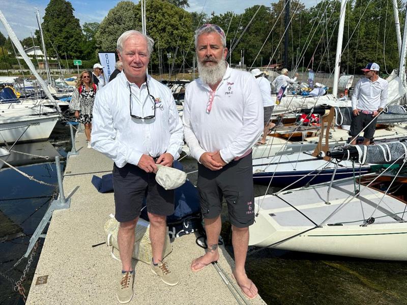 Géry Trenteseaux (L) and Louis Heckly (R) photo copyright Louis Heckly taken at  and featuring the 6m class