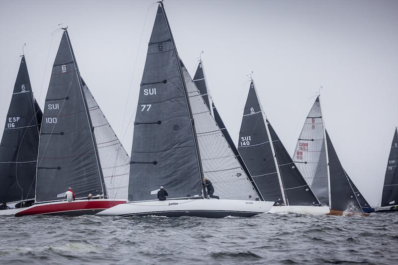 Junior, bronze medal, Open fleet - Six Metre European Championship photo copyright SailingShots by Maria Muiña taken at Real Club Nautico de Sanxenxo and featuring the 6m class