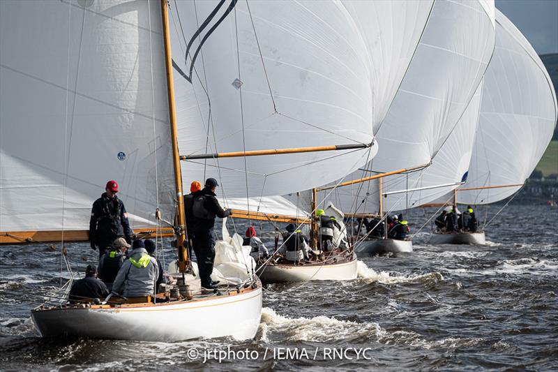 Eight Metre World Cup Day 5 photo copyright James Robinson Taylor / www.jrtphoto.com taken at Royal Northern & Clyde Yacht Club and featuring the 8m class