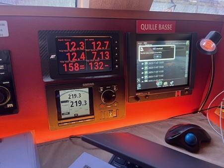 A new QBD7 installed in the last few weeks on a Vitters yacht in New Zealand - photo © A+T Instruments