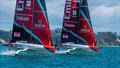 Emirates Team NZ - two boat training - Auckland - November 20, 2025 © Emirates Team NZ