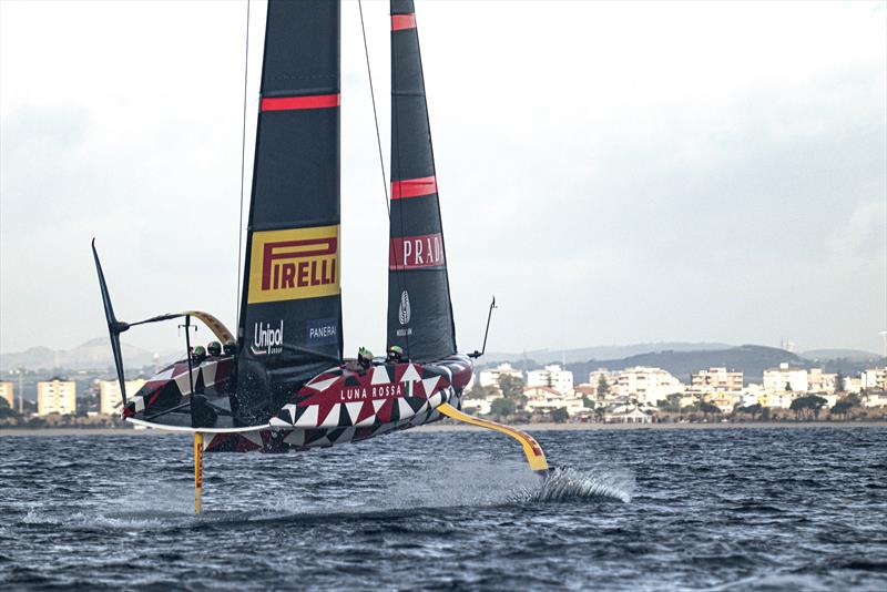 Luna Rossa Prada Pirelli - LEQ12 - January 16, 2023 - Cagliari - photo © Ivo Rovira / America'sCup