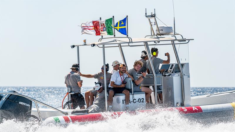 Luna Rossa - LEQ12 - Day 84 - Cagliari - August 21, 2023 photo copyright Ivo Rovira / America's Cup taken at Royal New Zealand Yacht Squadron and featuring the AC40 class