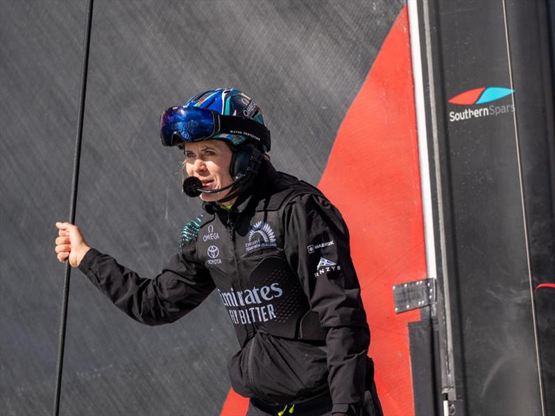 Jo Aleh - New Zealand Women's America's Cup team - photo © Emirates Team NZ