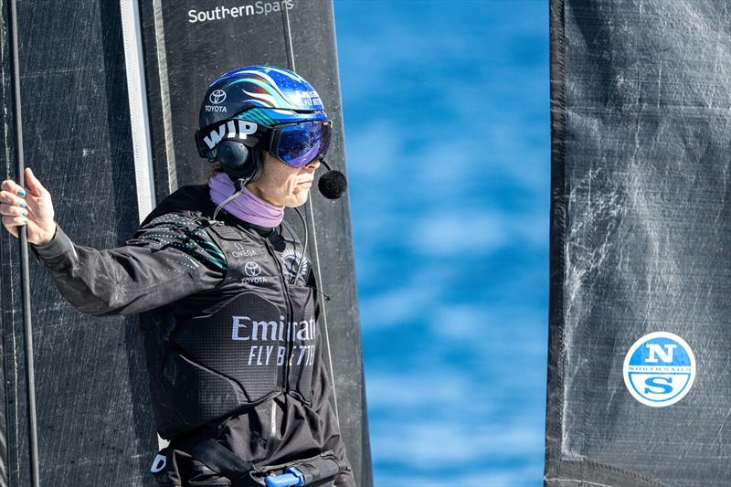 Is that Jo Aleh? - Emirates Team NZ - Group A - Puig Women's America's Cup - Group A - October 5, 2024 - photo © Ricardo Pinto / America's Cup