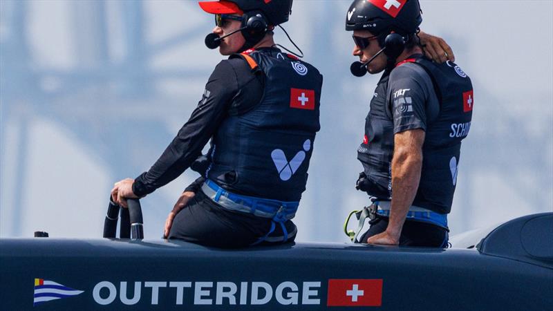 Nathan Outteridge stepped into the helmsman's role at the Rockwool SailGP Denmark Copenhagen - Season 3, August 2022 photo copyright SailGP taken at Royal Danish Yacht Club and featuring the AC50 class