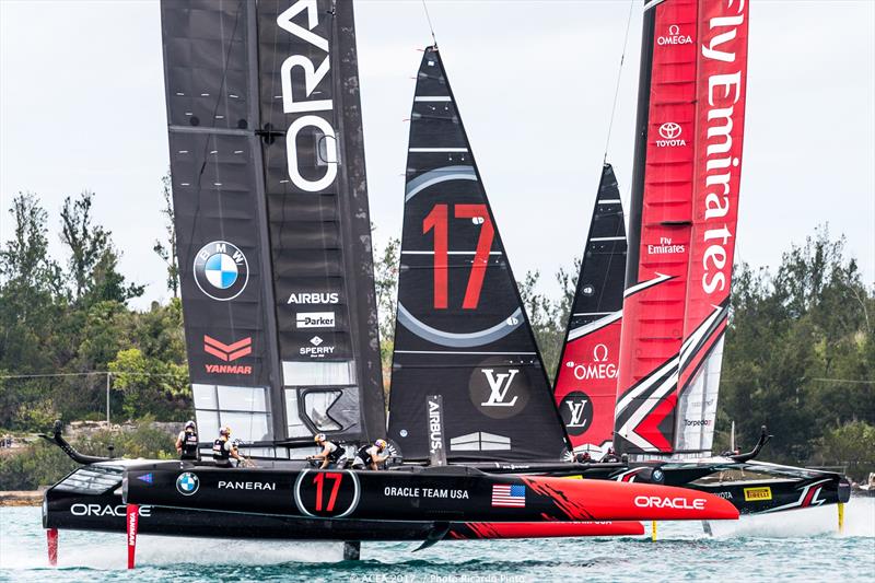 Oracle competing in the America's Cup – in 2012 Grant joined Oracle Racing as their General Manager, overseeing day to day operations at the 2013 and 2017 America's Cups - photo © Riviera Australia