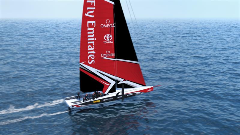 The America's Cup AC75 Boat Concept Revealed