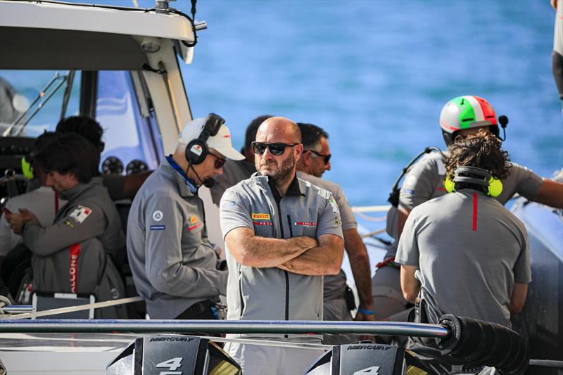  America's Cup Match - Race Day 4 - Max Sirena (Team Director & Skipper - Luna Rossa Prada Pirelli Team) photo copyright ACE / Studio Borlenghi taken at Royal New Zealand Yacht Squadron and featuring the AC75 class