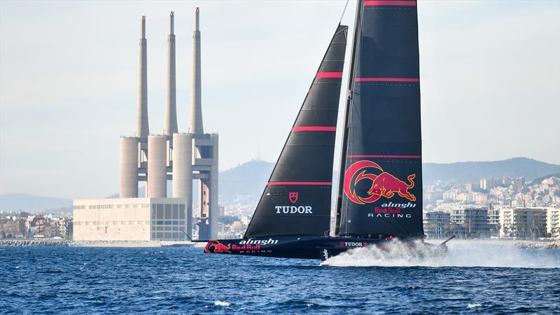 Alinghi Red Bull Racing - AC75 - January 13, 2023 - Barcelona - photo © Alex Carabi / America's Cup