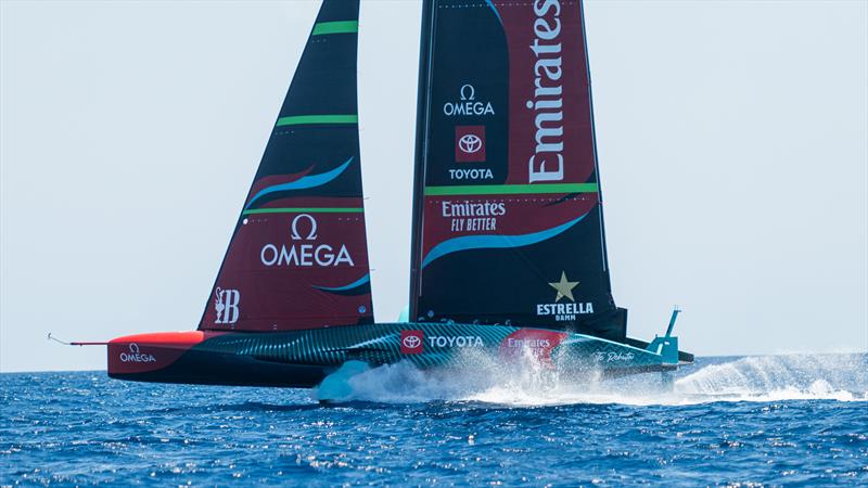 Emirates Team New Zealand - AC75  - Day 21 - July 15, 2023 - Barcelona - photo © AC37 Joint Recon