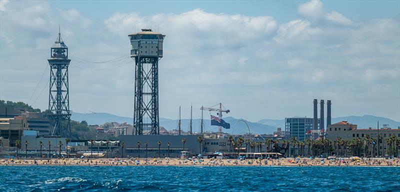 Emirates Team New Zealand - AC75  - Day 21 - July 15, 2023 - Barcelona - photo © AC37 Joint Recon