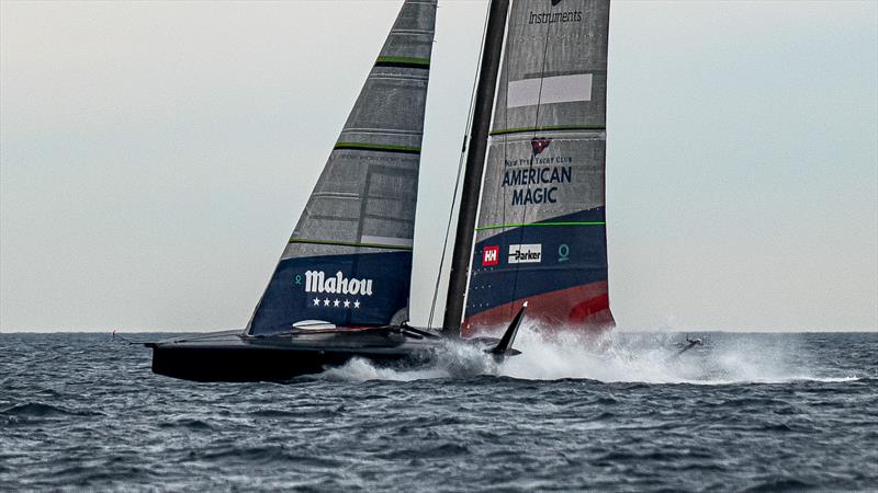 American Magic - AC75 - Day 58 - Barcelona - December 12, 2023 - photo © Ugo Fonolla / America's Cup