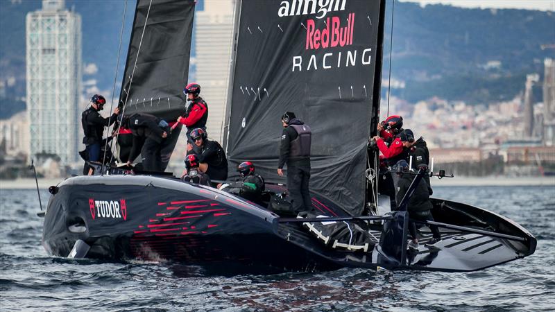 Alinghi Red Bull Racing - AC75 - Day 106 - Barcelona - December 12, 2023 - photo © Alex Carabi / America's Cup