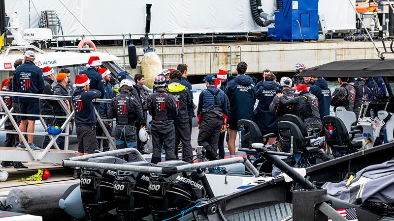 American Magic - AC75 - Day 59 - Barcelona - December 13, 2023 - photo © Ugo Fonolla / America's Cup