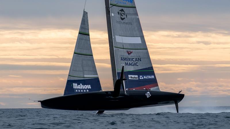 American Magic - AC75 - Day 59 - Barcelona - December 13, 2023 - photo © Ugo Fonolla / America's Cup