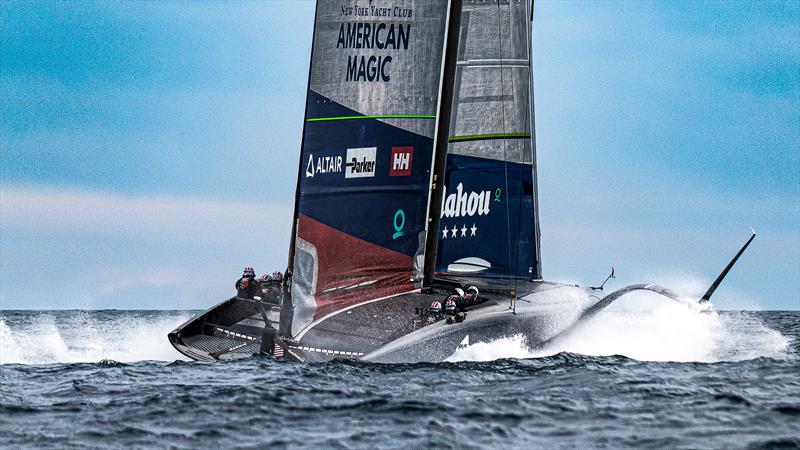 American Magic - AC75 - Day 59 - Barcelona - December 13, 2023 - photo © Ugo Fonolla / America's Cup