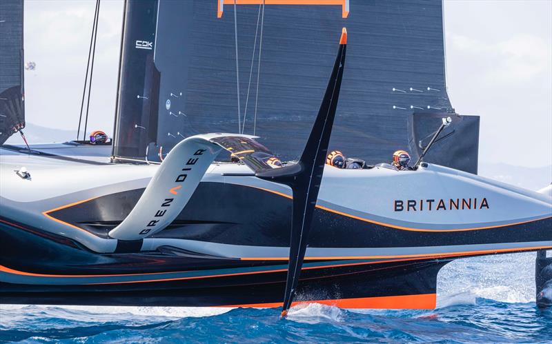 INEOS Britannia - AC75 - July 2024 - Barcelona - photo © Ugo Fonolla / America's Cup