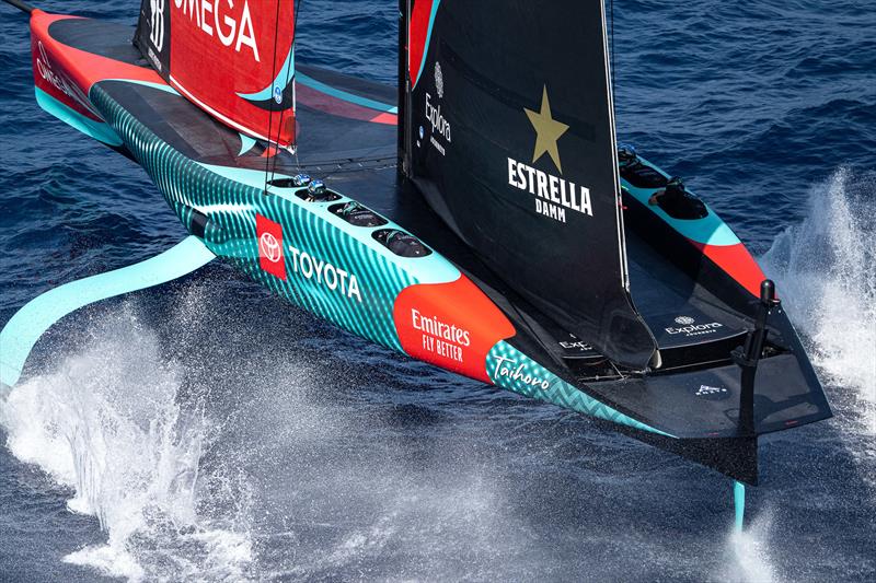 Emirates Team NZ - Race Day 3 - Louis Vuitton Preliminary Regatta - Barcelona - August 24, 2024 - photo © Ricardo Pinto / America's Cup