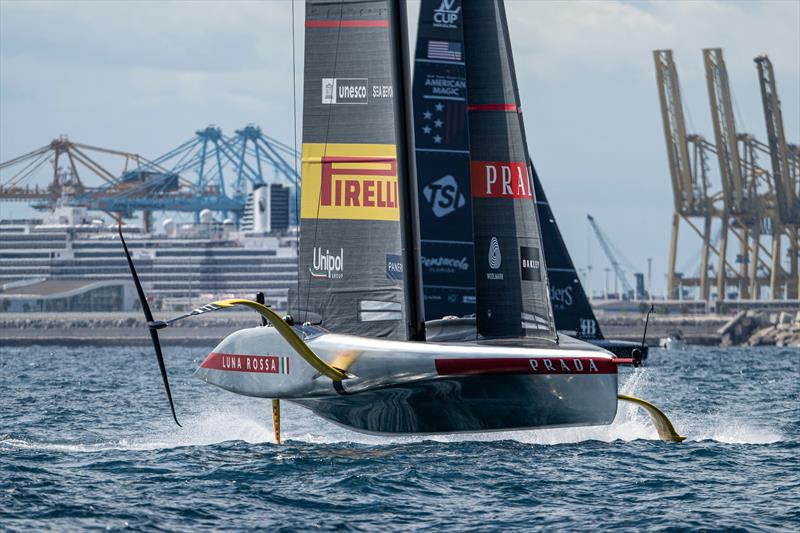  Luna Rossa - Race 8 - Semi-Finals - Louis Vuitton Cup - Day 14 - September 19, 2024 - Barcelona - photo © Ricardo Pinto / America's Cup