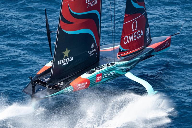 Emirates Team New Zealand - AC75 - September 26, 2024 - Barcelona - photo © Ricardo Pinto / America's Cup