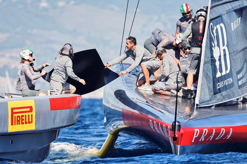 Luna Rossa - Finals Louis Vuitton Cup - Race 7 -  October 1, 2024 photo copyright Carlo Borlenghi / Luna Rossa taken at  and featuring the AC75 class