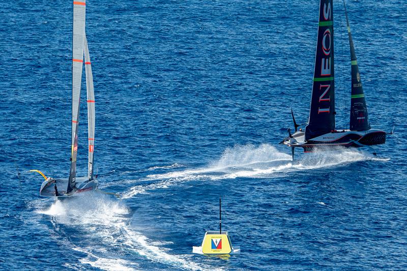  INEOS Britannia and Luna Rossa Prada Pirelli - Louis Vuitton Cup - Final - Race Day 7 - October 4, 2024 - photo © Ricardo Pinto / America's Cup