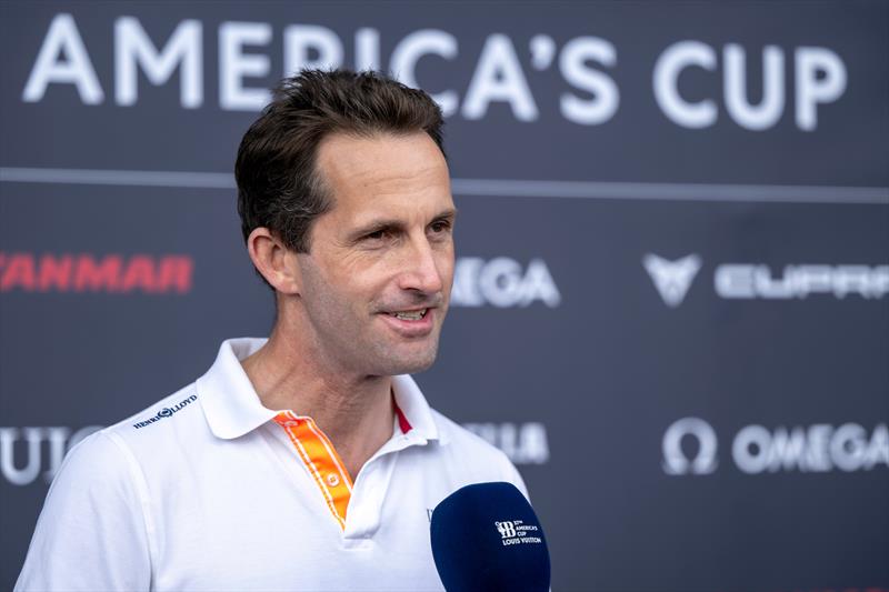 Ben Ainslie said the team always knew it would be a `tough battle` against the Kiwis photo copyright Ricardo Pinto / America's Cup taken at  and featuring the AC75 class