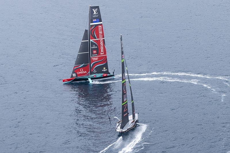 Emirates Team NZ - Race Day 1 - 37th America's Cup - Barcelona - October 12, 2024 - photo © Ricardo Pinto / America's Cup