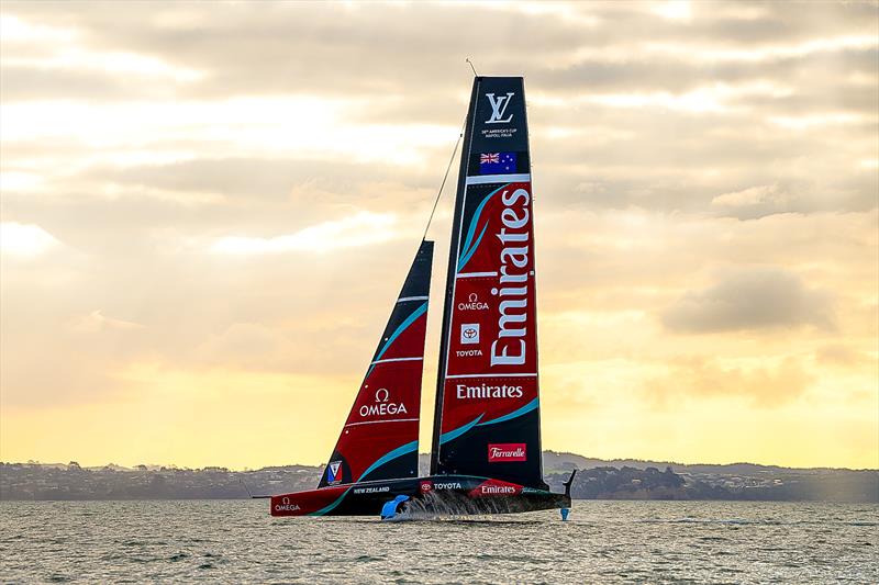 Emirates Team New Zealand - Sailing Day 16 - AC38 Recon - June 15, 2026 - Auckland, NZ photo copyright Sam Thom / America's Cup taken at Royal New Zealand Yacht Squadron and featuring the AC75 class
