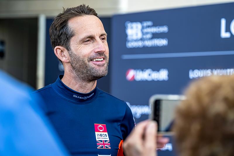 Ben Ainslie - INEOS Britannia - Louis Vuitton Cup Final - Sept 16, 2024 - Barcelona photo copyright Ricardo Pinto / America's Cup taken at Royal Yacht Squadron and featuring the AC75 class