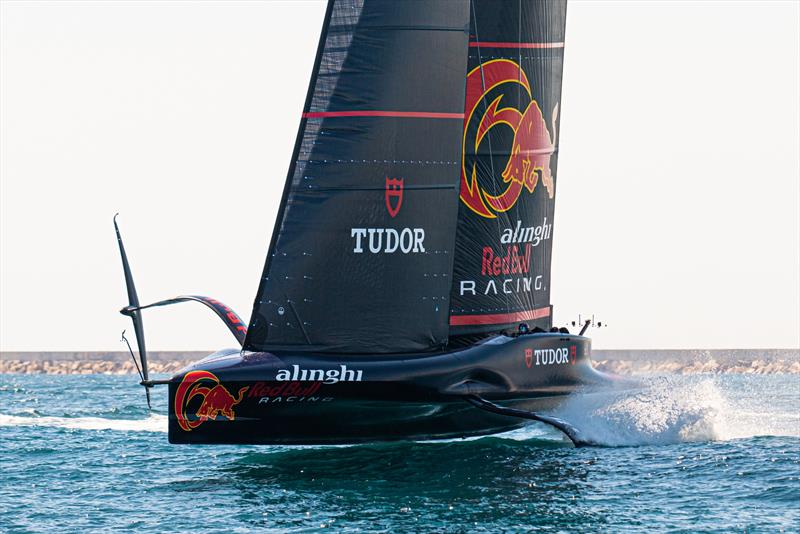 `Boat One` - AC75 - Alinghi  Red Bull Racing - April 2024 - photo © Ugo Fonolla / America's Cup