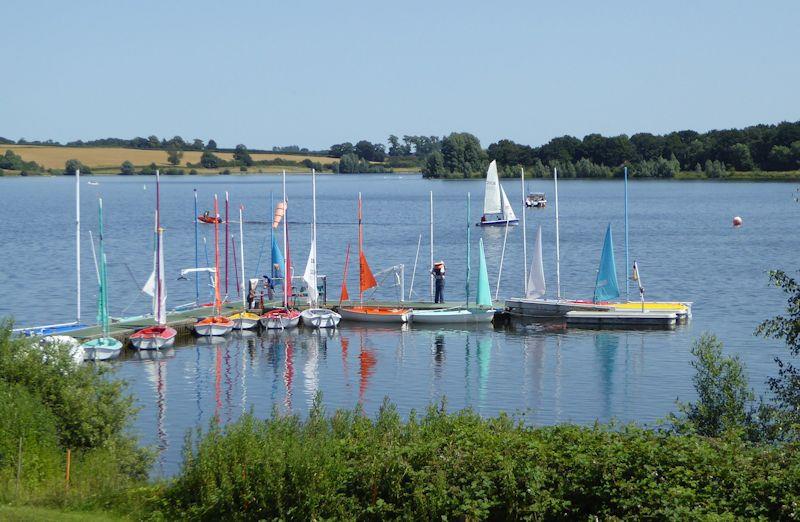 Lunchtime - Hansa National TT Series at Northampton photo copyright Robert McIntyre taken at Northampton Sailability and featuring the Hansa class