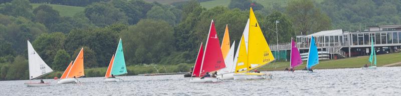 Hansa Class UK Traveller Trophy Series Round 3 at Notts County photo copyright Graham Stamper taken at Notts County Sailing Club and featuring the Hansa class