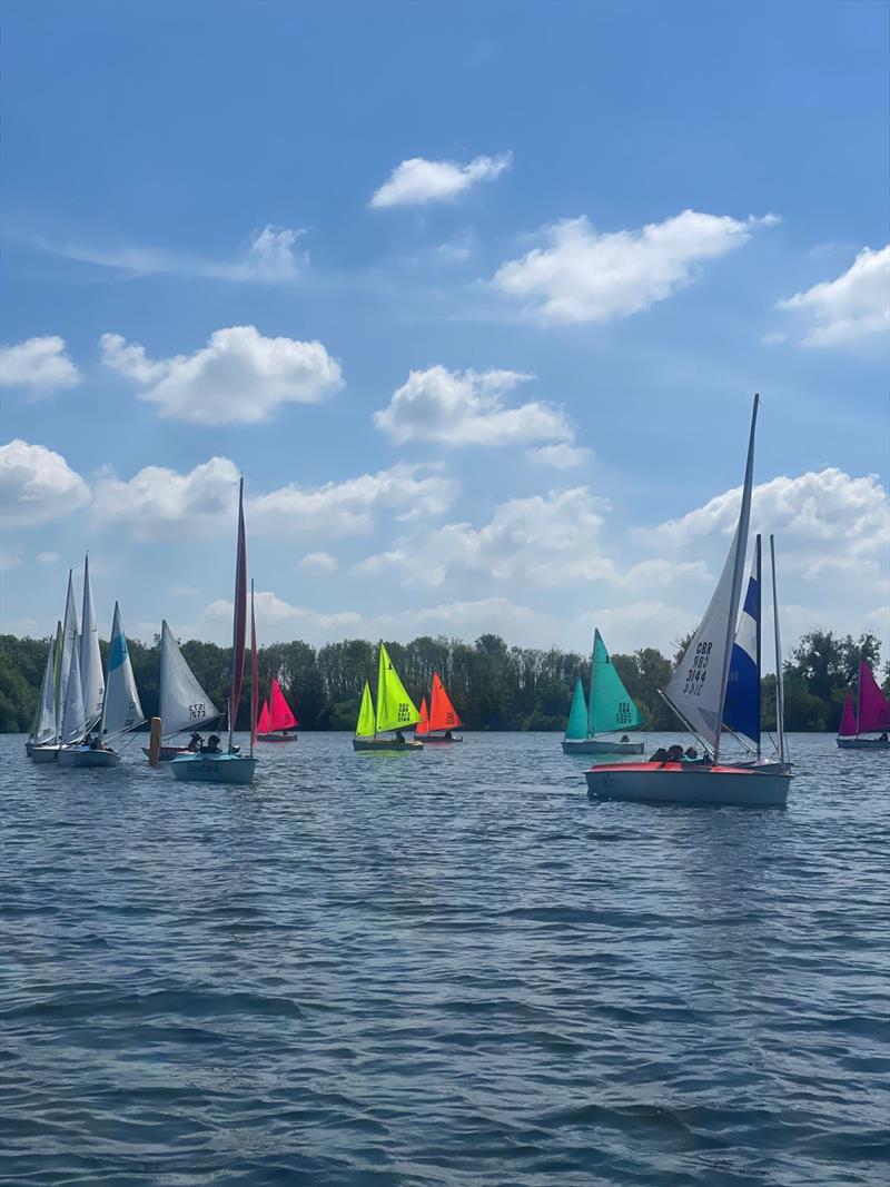 Hansa Class UK Nationals 2024 at Whitefriars photo copyright Nicky Durston taken at Whitefriars Sailing Club and featuring the Hansa class