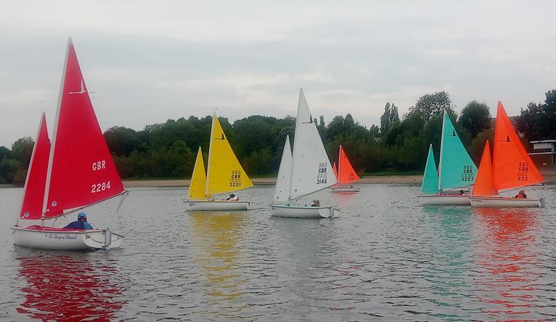 Hansa UK Traveller Trophy Series Round 8 at Midland SC photo copyright Phil Reeves taken at Midland Sailing Club and featuring the Hansa class