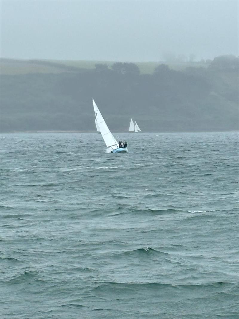 Ajax Class at Falmouth Week 2024 photo copyright Dan Teubert, Jenna, Abi Rickard taken at Royal Cornwall Yacht Club and featuring the Ajax class