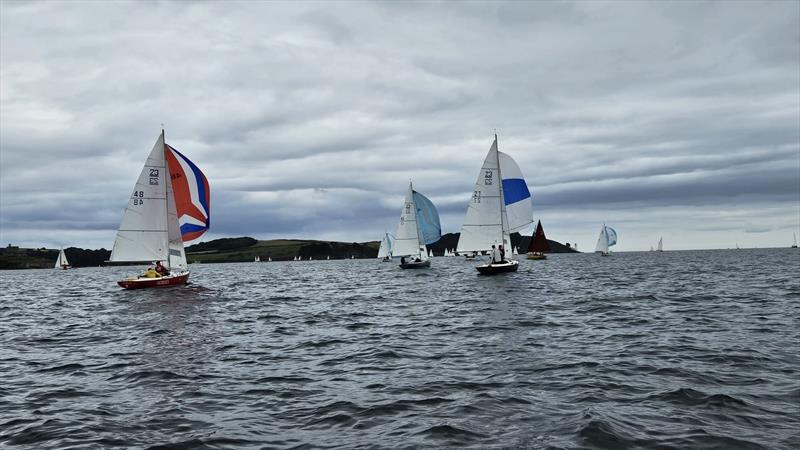 Ajax Class at Falmouth Week 2024 - photo © Dan Teubert, Jenna, Abi Rickard