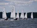 Albacore Internationals practice race at Shelburne, Nova Scotia  © Pauline Rook