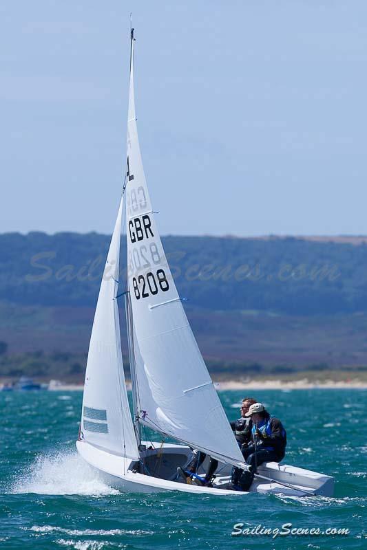 Albacore Nationals at Parkstone photo copyright David Harding / www.sailingscenes.com taken at Parkstone Yacht Club and featuring the Albacore class