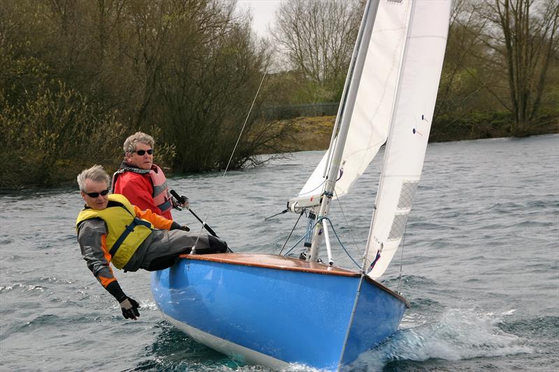 Albacores at Maidenhead photo copyright Jenny Bentley taken at Maidenhead Sailing Club and featuring the Albacore class