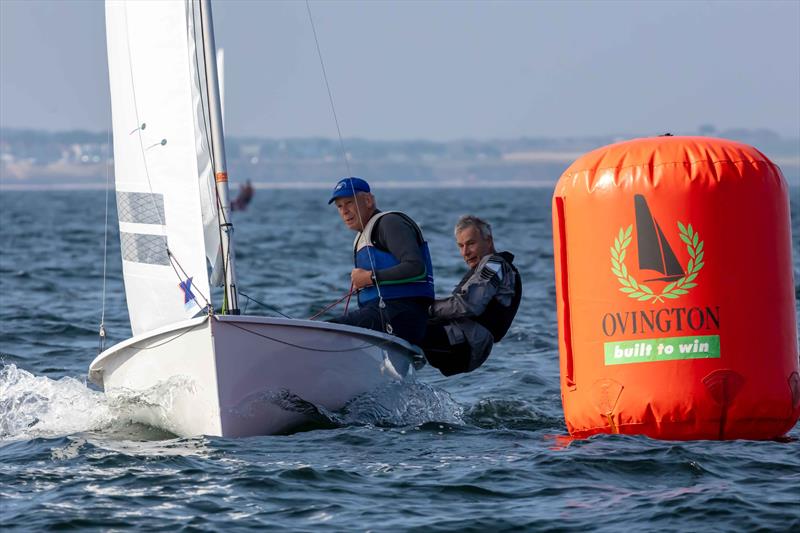 Allan Tyler and Richard Frost, European champions - Albacore UK National and European Championships 2024 photo copyright Tim Olin / www.olinphoto.co.uk taken at Tynemouth Sailing Club and featuring the Albacore class