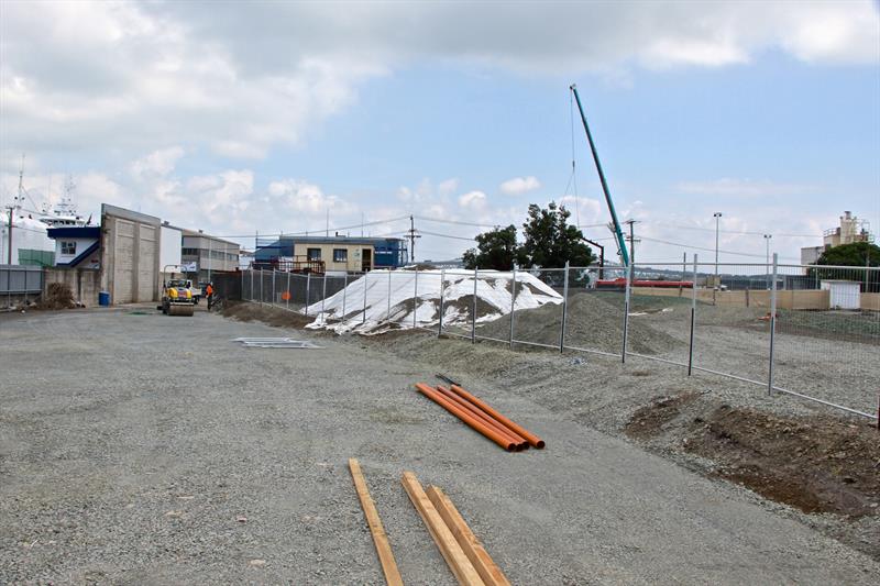 Remediation where oil tanks once stood  - Wynyard Point - America's Cup bases - January 30, 2019 - photo © Richard Gladwell